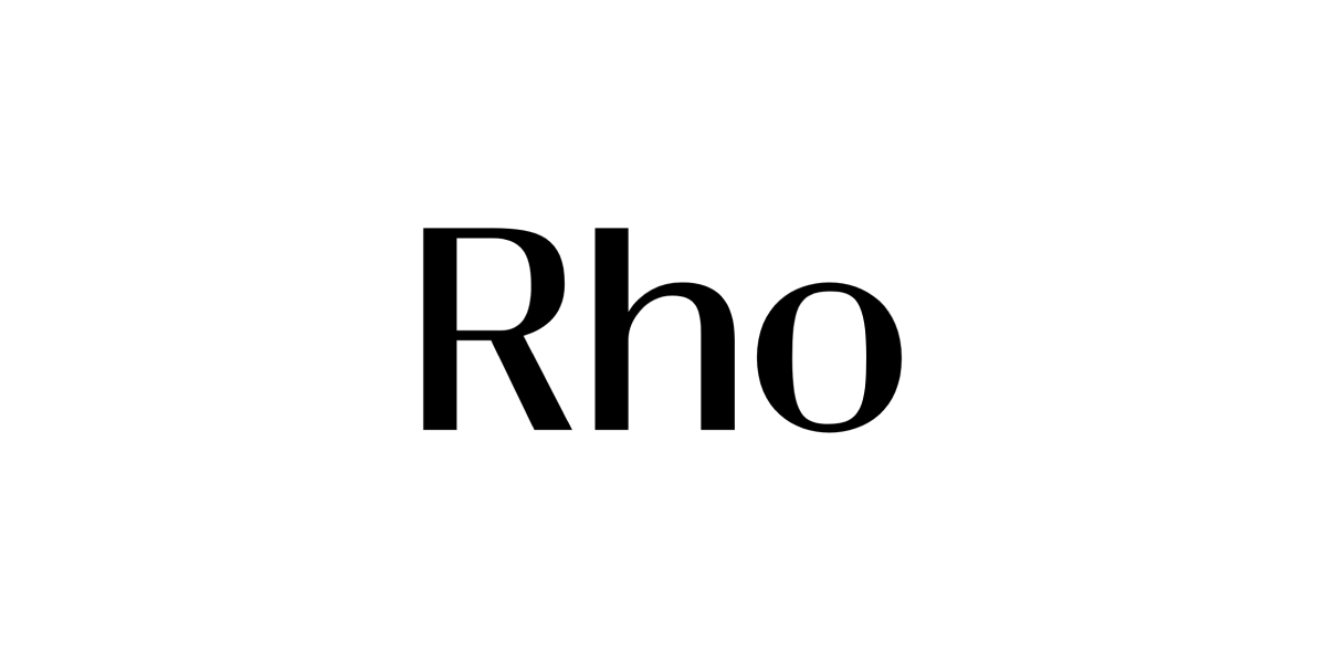 Rho logo